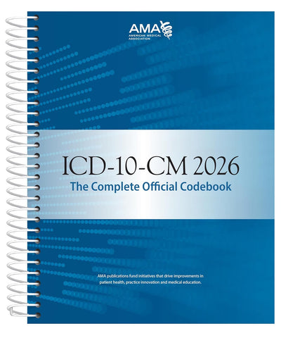 ICD-10-CM 2026 The Complete Official Codebook cover